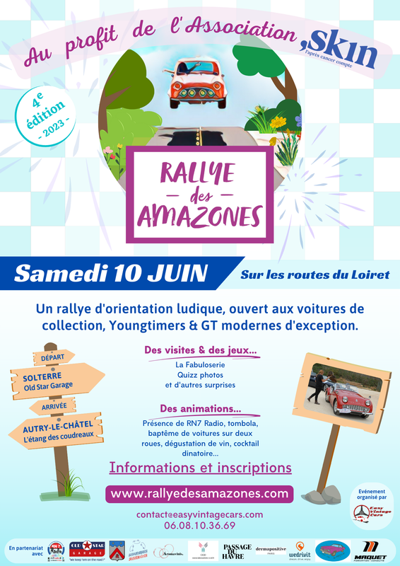 Flyer 4 ème Rallye des Amazones