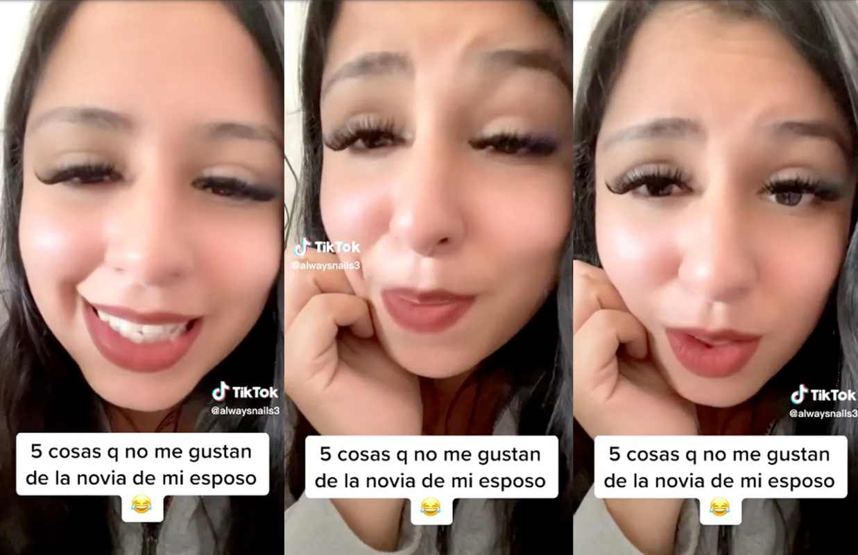 Mujer habla de la novia de su esposo y confiesa que es lo que odia de ella