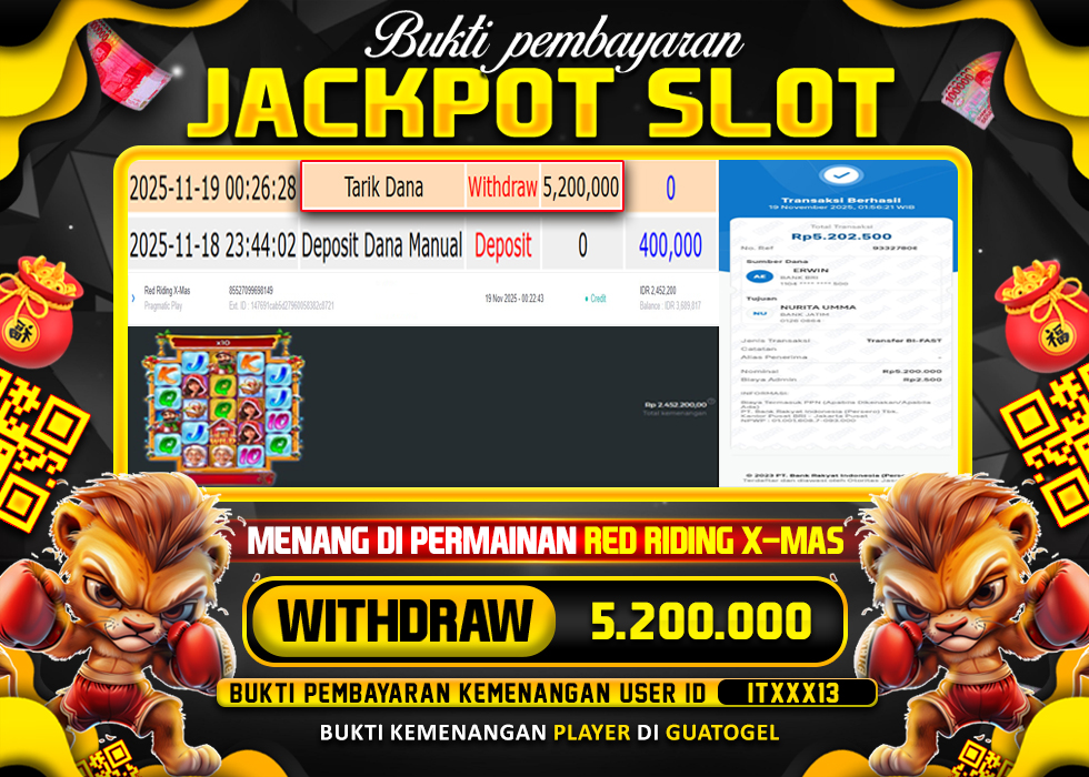 BUKTI JACKPOT LUNAS GUATOGEL