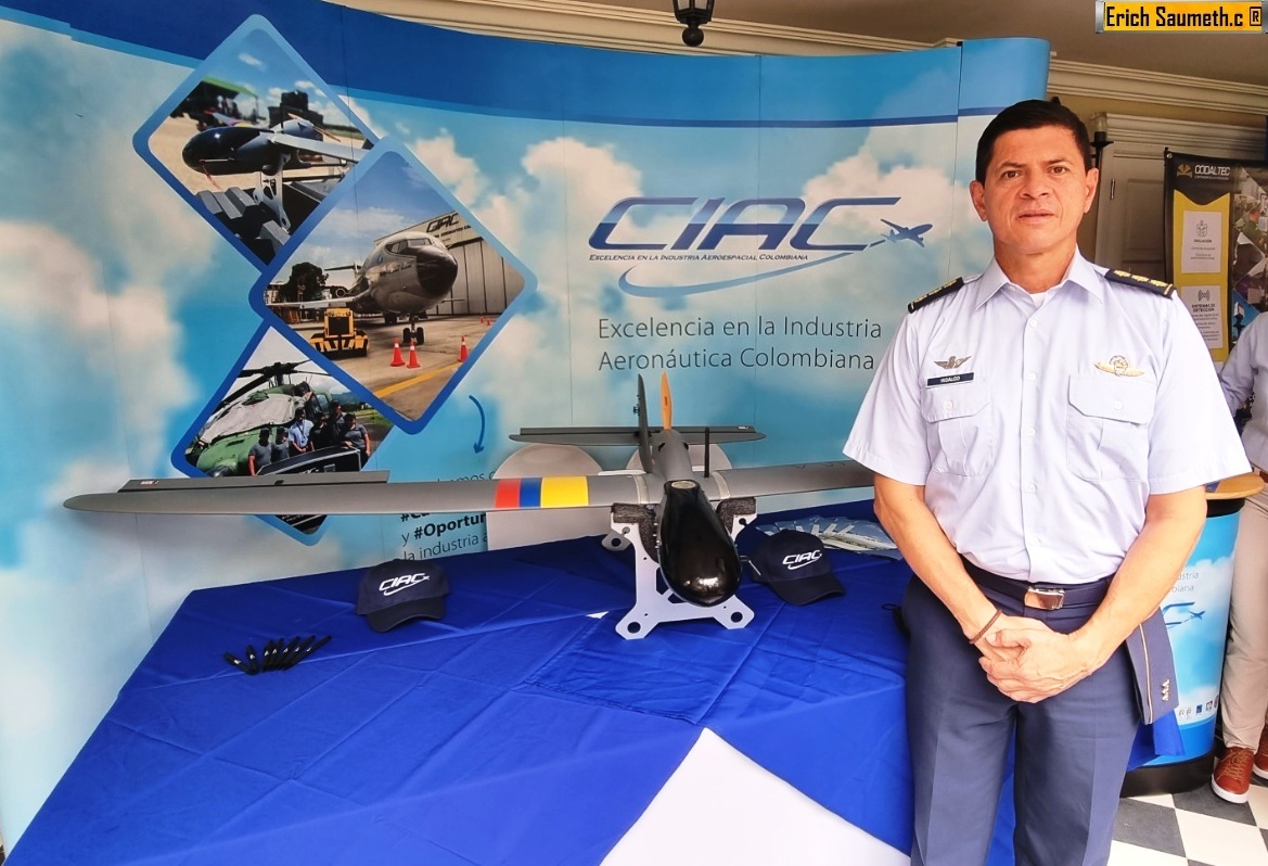 La colombiana CIAC promocionará las capacidades de su dron Coelum en Chile