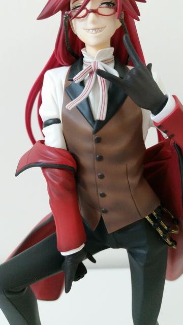 REVIEW: Kuroshitsuji ARTFX J Grell Sutcliff figure | MyFigureCollection.net