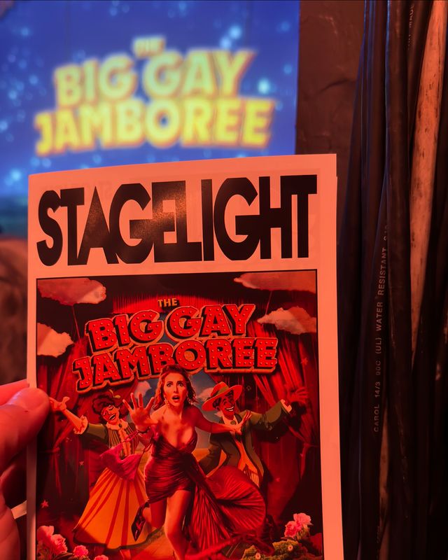 Marla Mindelle's BIG GAY JAMBOREE at the Orpheum Off-Bway, produced by Margot Robbie. Fall 2024.