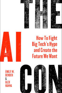 The cover for The AI Con