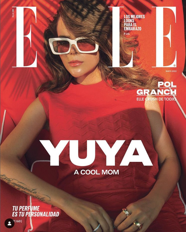 Yuya es portada de ELLE y habla de su etapa como mamá