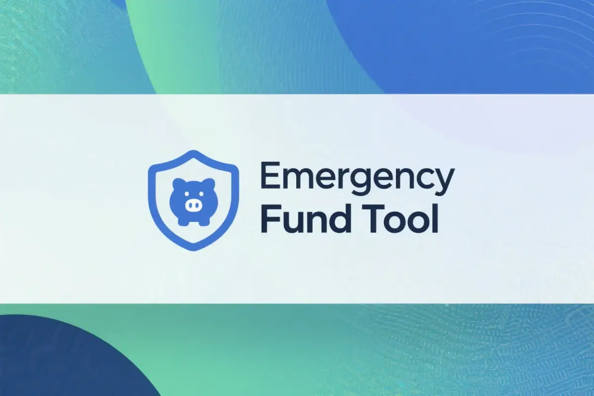 Emergency Fund Tool Header