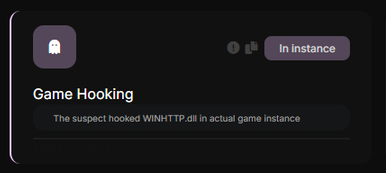 Game Hooking detection