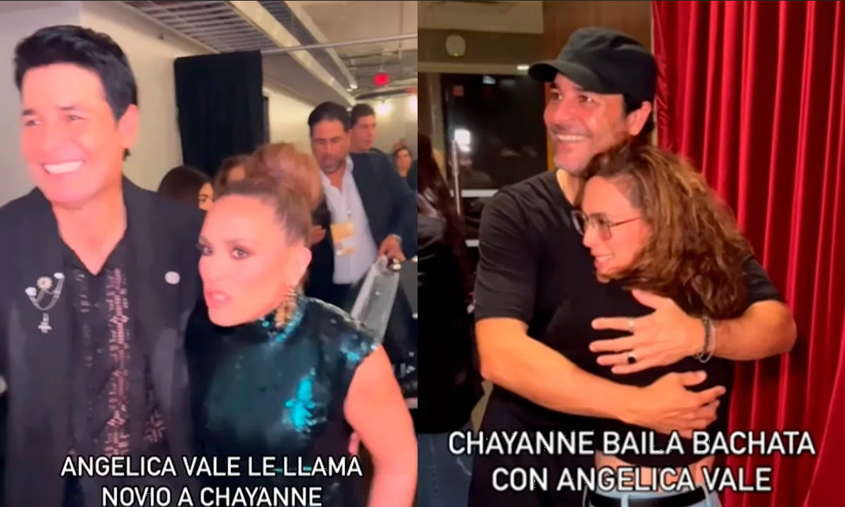 Angélica Vale sorprende a Chayanne con su radical transformación física