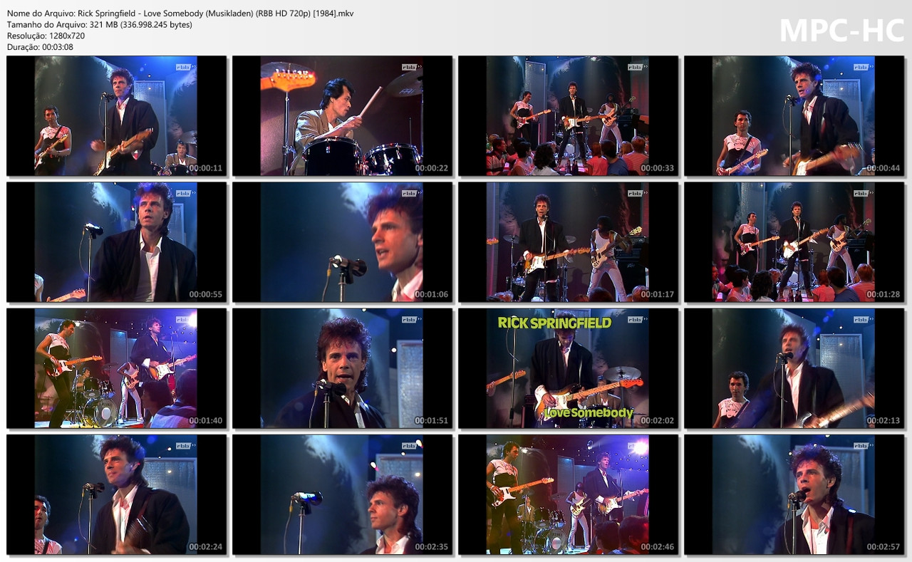 Rick Springfield - Love Somebody (Musikladen) (RBB HD 720p) [21.06.1984]