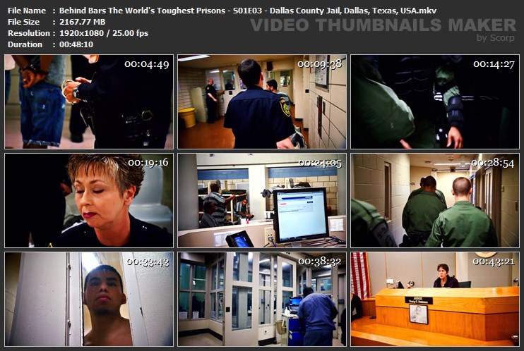Behind Bars The World's Toughest Prisons - S01E03 - Dallas County Jail, Dallas, Texas, USA.mkv