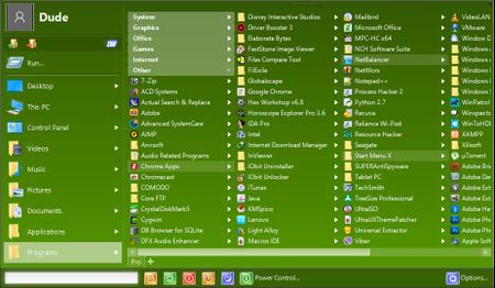 Start Menu X Pro 7.32 Multilingual