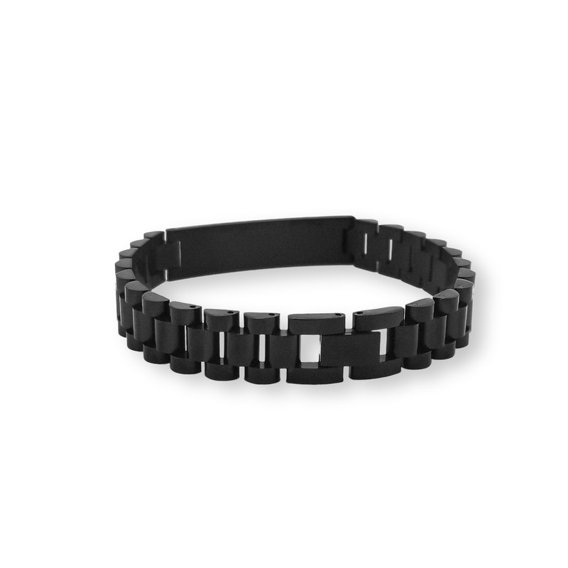 Зворотній бік чорного браслета