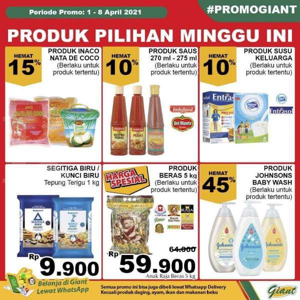 Katalog Promo Giant 1-8 April 2021 

