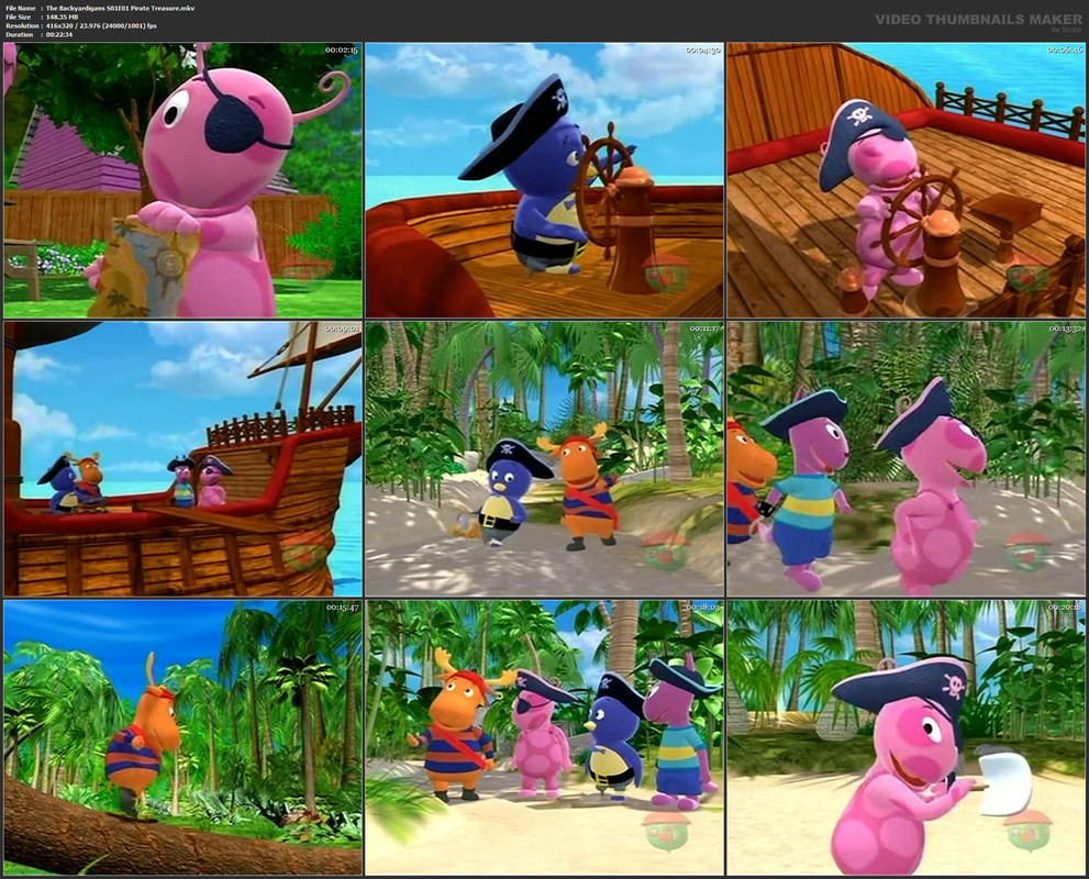 The Backyardigans S01E01 Pirate Treasure.mkv
