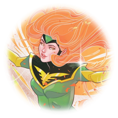 jean grey, xmen. selfhood + low kin.