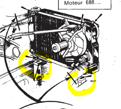 fixation radiateur cleon