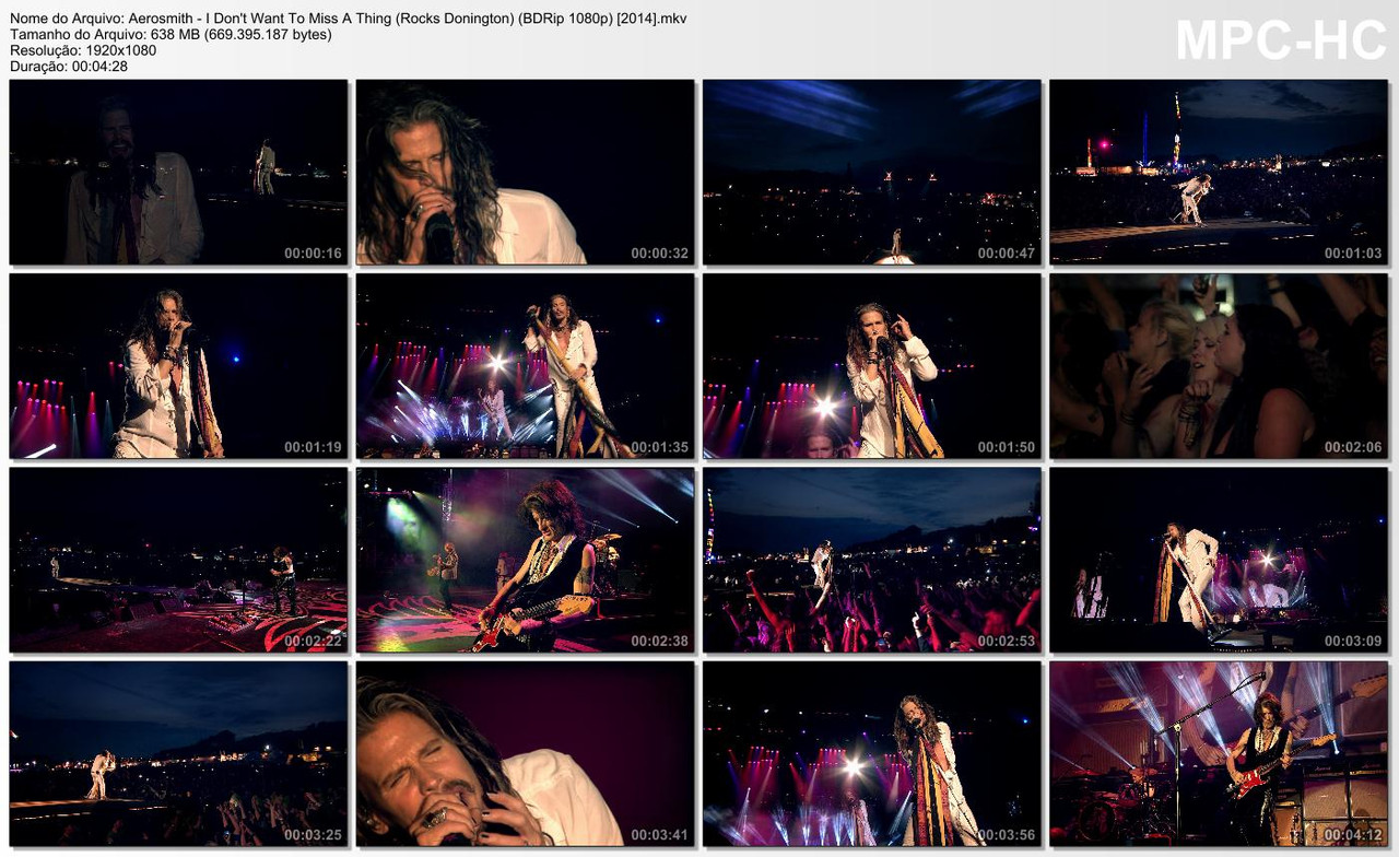 Aerosmith - I Don't Want To Miss A Thing (Rocks Donington) (BDRip 1080p) [2014]