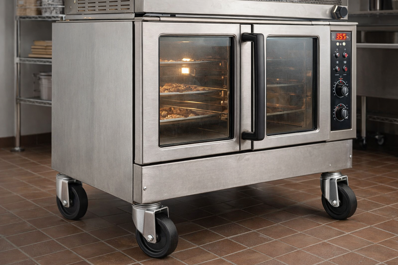 casters for bakery ovens visualization
