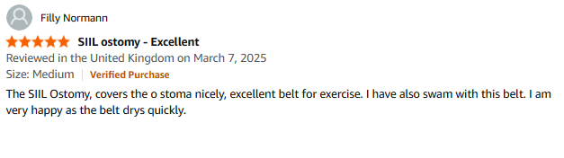 SIIL Ostomy Belt Review b