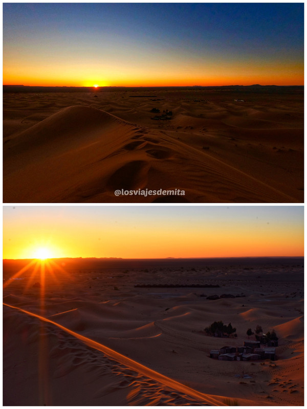 1 semana en Marruecos solo Fez, Chefchaouen y Rabat - Blogs de Marruecos - Amanecer en el desierto, mercado de Rassani y la duna (1)