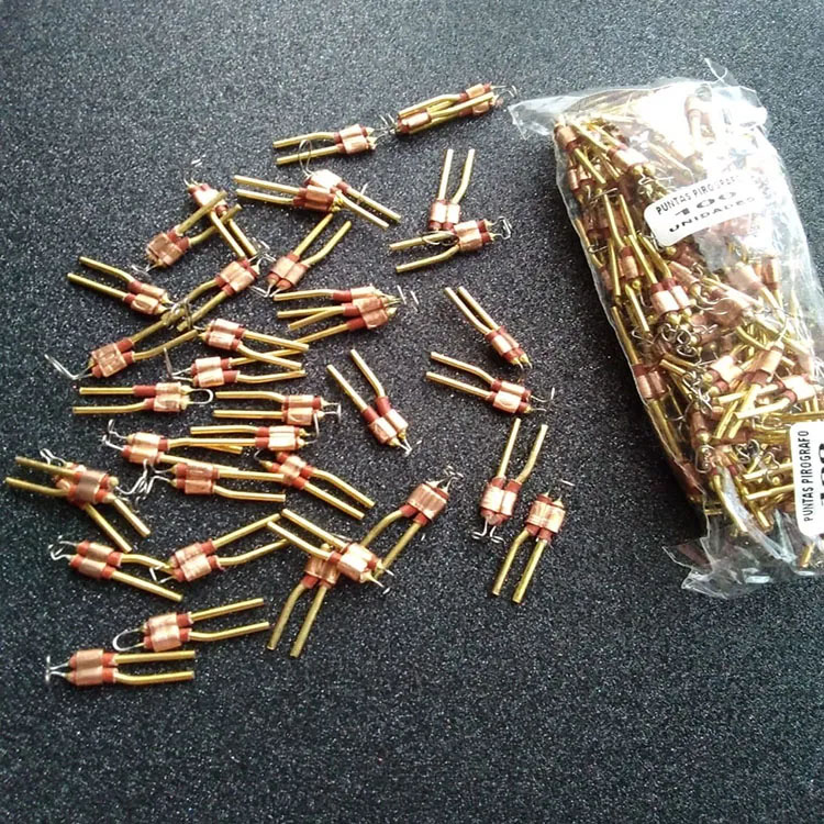 Set 12 puntas para pirograbador eléctrico aguja para pirograbado