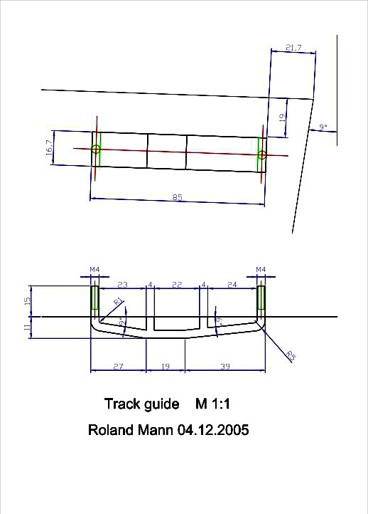 пальцеотбойник в масштабе 1 к 6