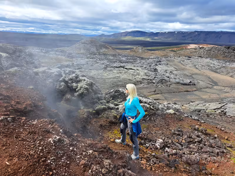 8/07/2025 ZONA VOLCÁNICA KRAFLA, HVERIR. DETTIFOSS Y HAFRAGHSFOSS POR 864 (ESTE) - 2º Viaje a la Tierra del Hielo y Fuego de 21 días (en construcción, con videos) (13)