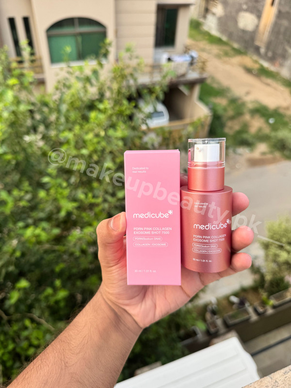 Medicube PDRN Pink Collagen Exosome Shot 7,500 ppm.