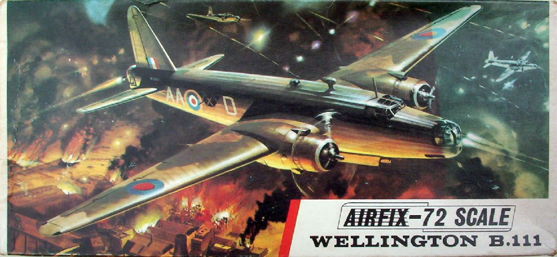 Airfix 72 Vickers Armstrong Wellington B.III T3