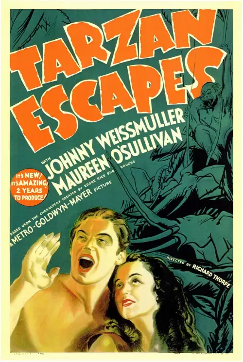 Ucieczka Tarzana - Tarzan Escapes (1936) PL.WEB-DL.Xvid-FT / Lektor PL