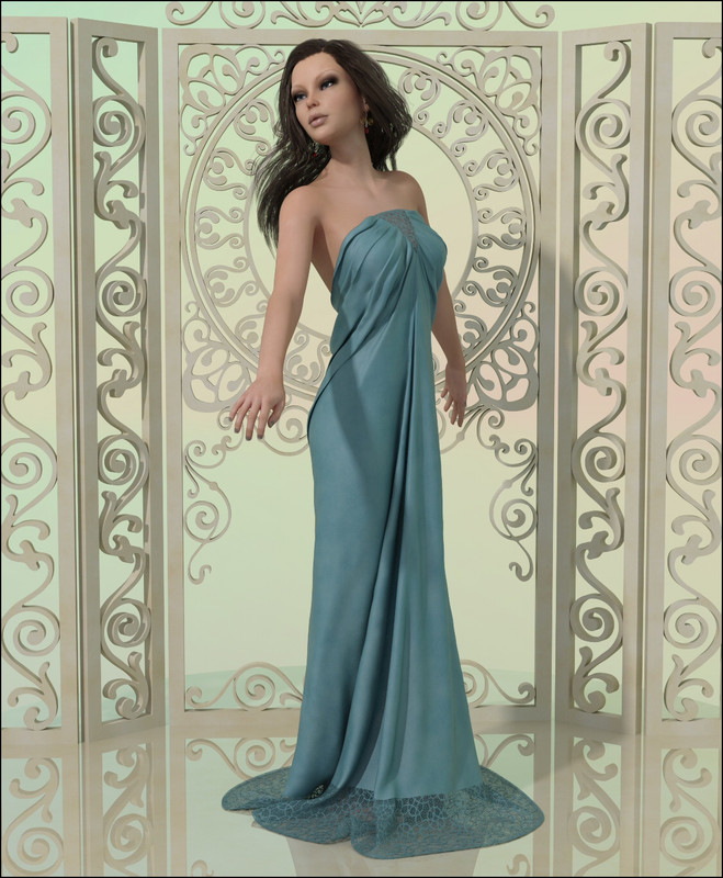 dForce – Art Deco Dress for G8F