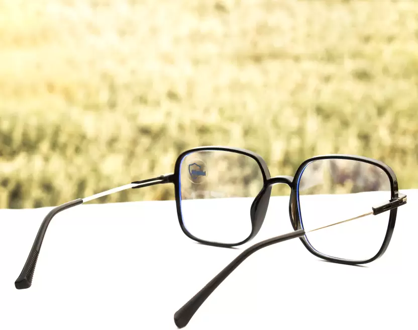 Full Rim Square Blue Cut Computer Glass For Men & Women (53 mm)