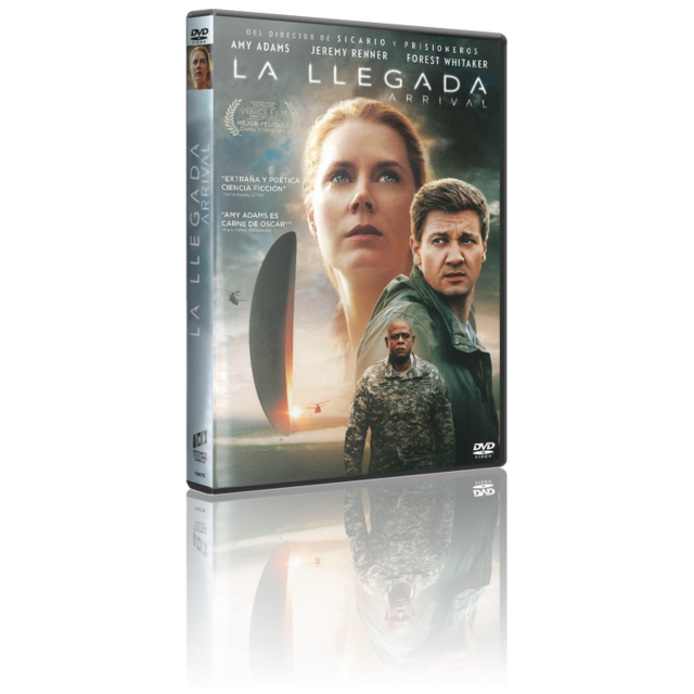 Portada - La Llegada (Arrival) [DVD9 Full][Pal][Cast/Ing/Ale][Sub:Varios][C.Ficción][2016]