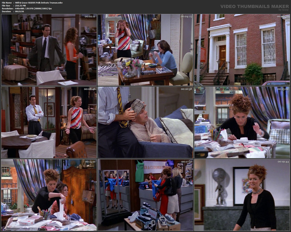 Will & Grace S02E05 Polk Defeats Truman.mkv
