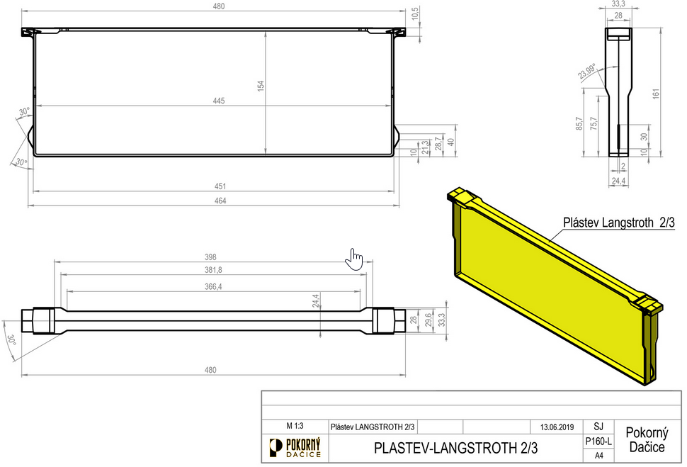 Nákresy, návody a plánky - Včelařské potřeby Pokorný Dačice-000036