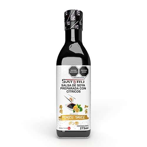 Amazon: Satoru Ponzu, Salsa de Soya con Citricos, Citricos, 275 Mililitros