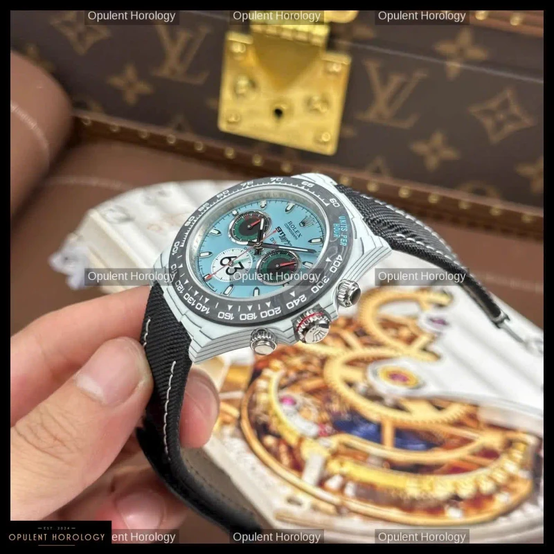 Rolex Daytona DIW Ferrari Tiffany Dial White Carbon Lightweight 40mm