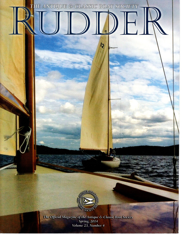 Image for RUDDER: The Official Magazine of the Antique & Classic Boat Society. Vol. 23, No. 4: Spring 2014.