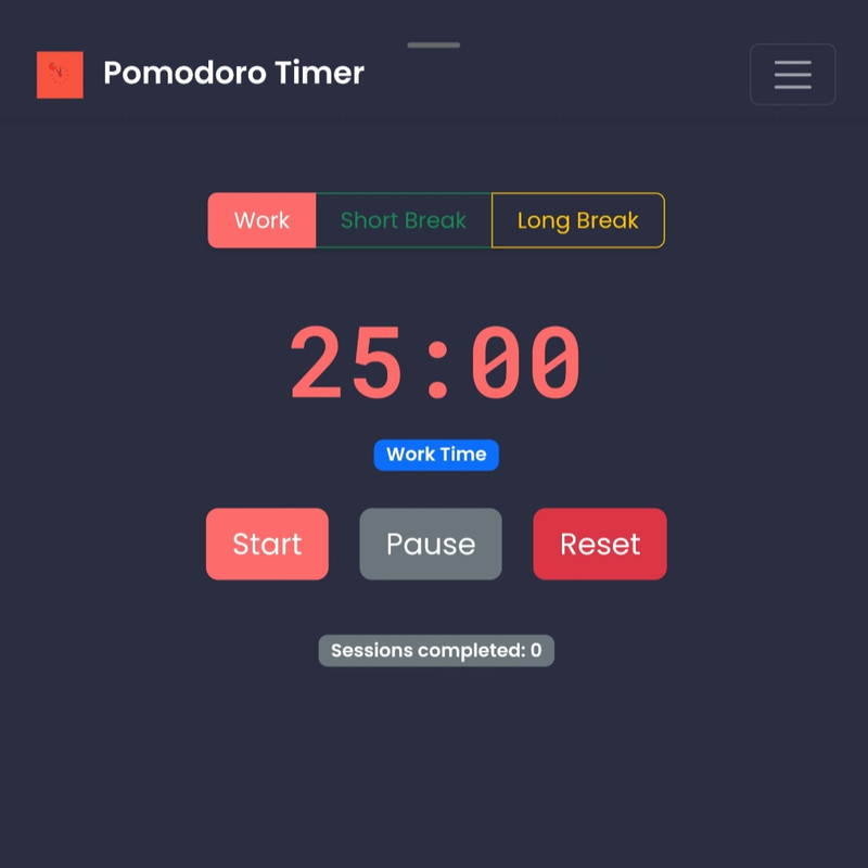 Pomodoro timer