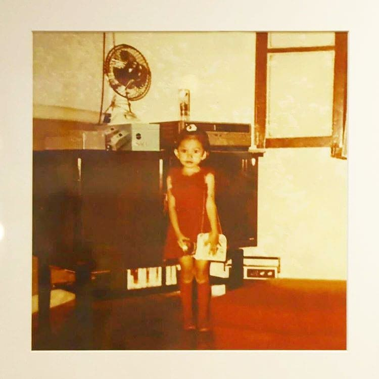 Penyanyi Rossa saat masih kecil