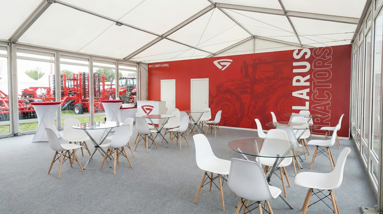 Аренда шатра для выставки