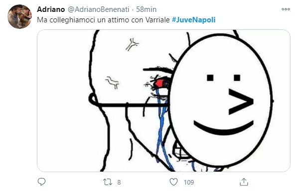 Ma colleghiamoci un attimo con Varriale #JuveNapoli