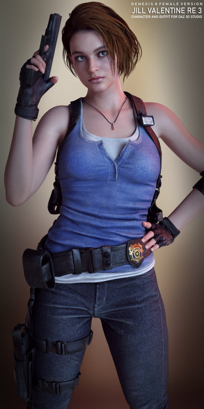 Jill Valentine RE 3 For G8F