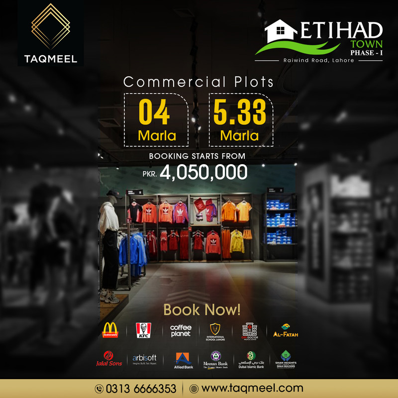 Unlock prime business opportunities at Etihad Town Phase 1