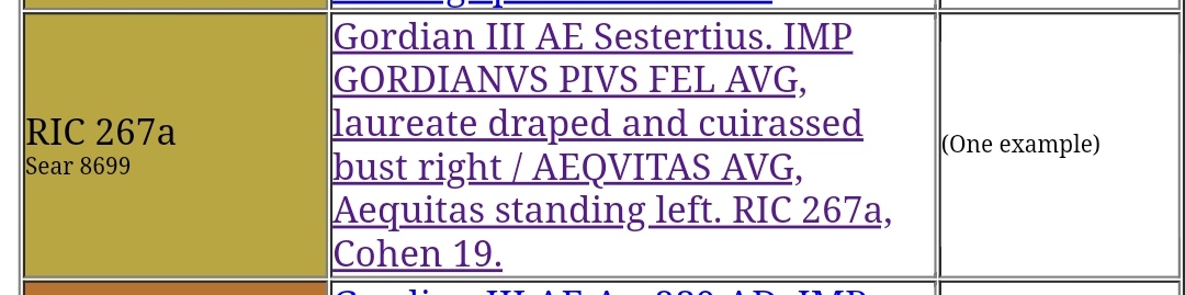 Sestercio de Gordiano III. AEQVITAS AVG - S C. Aequitas estante de frente y mrando a izq. Roma. IMG-20190311-210635