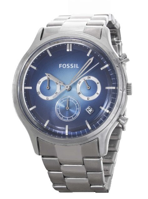 New Fossil Men's FS4674 Ansel Chronograph Stainless Watch | eBay