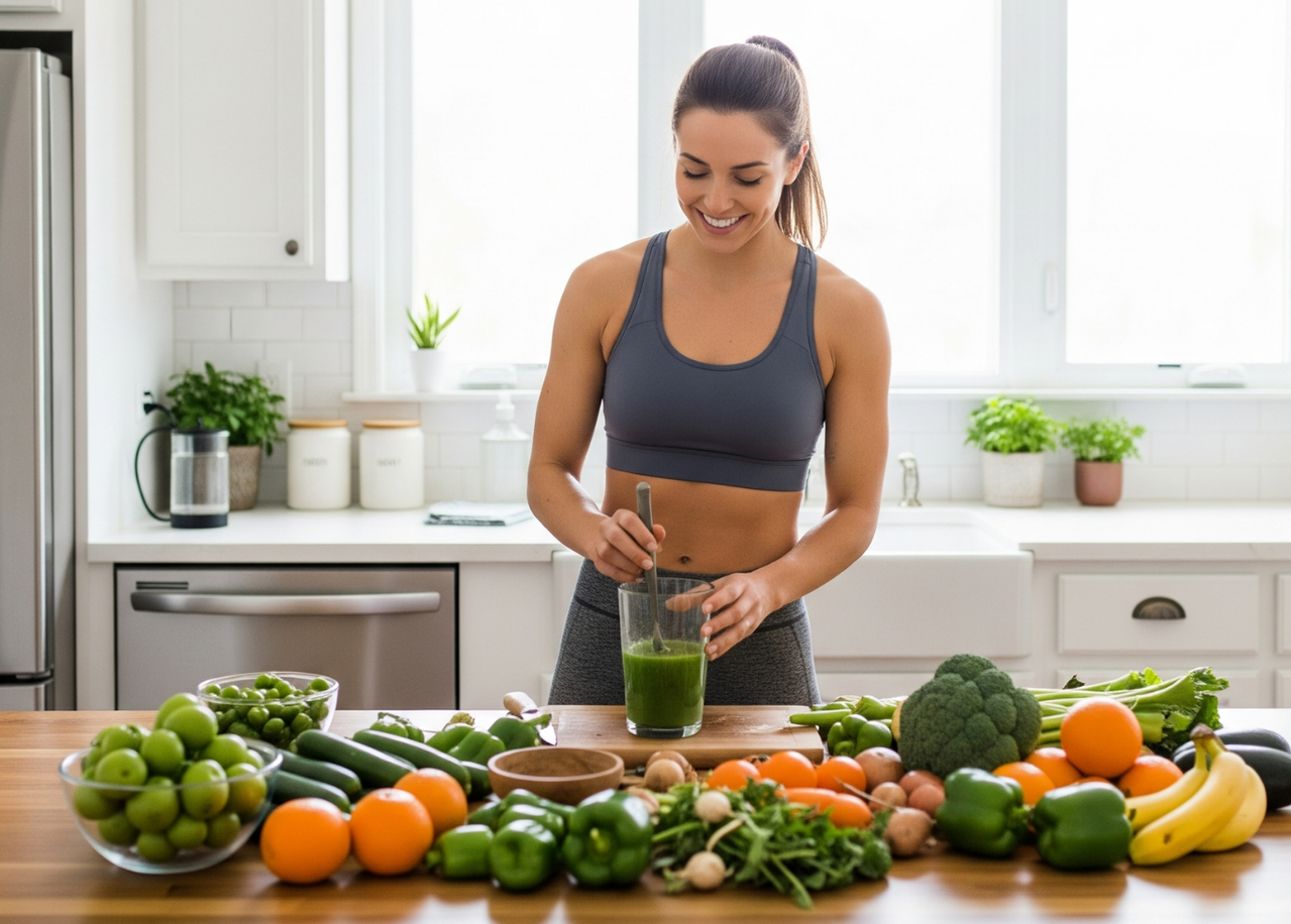 Preparing healthy food