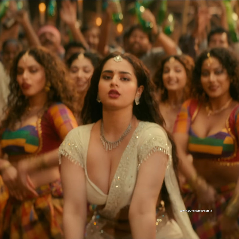 37 Ayesha Khan Hot Item Song MOTHA in Gangs of Godavari (2024)