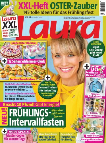 Cover: Laura Frauenmagazin Xxl No 13 vom 22  März 2023