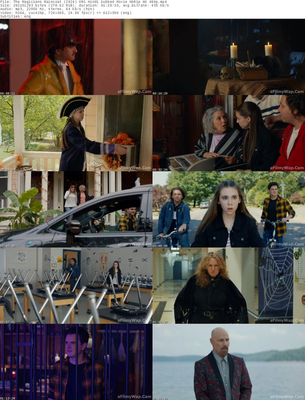 The Magicians Raincoat (2024) ORG Hindi Dubbed Movie HDRip HD 480p s