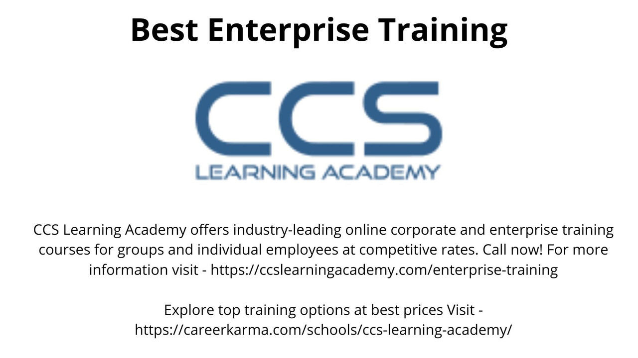 Best Enterprise Training